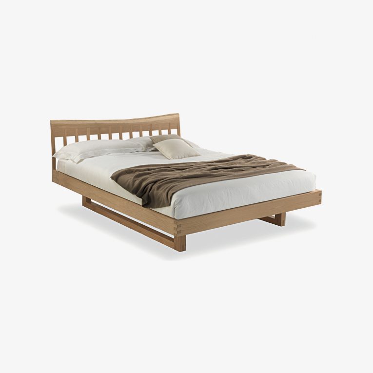 Italienische Modernes Holzbett BAM BAM BAM | Holzdoppelbett