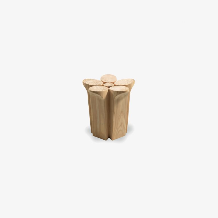 Fiore stool in scented cedar