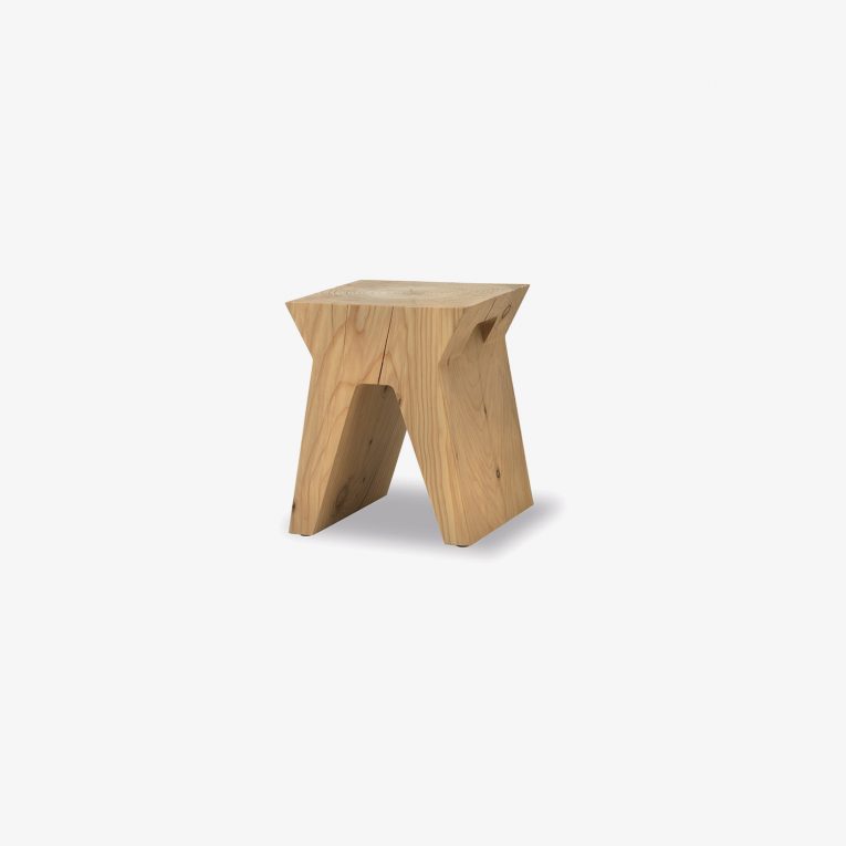 Sid stool in solid wood