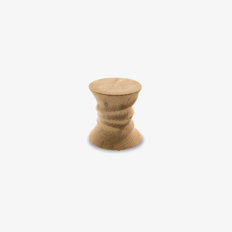 Squeeze stool in scented cedar