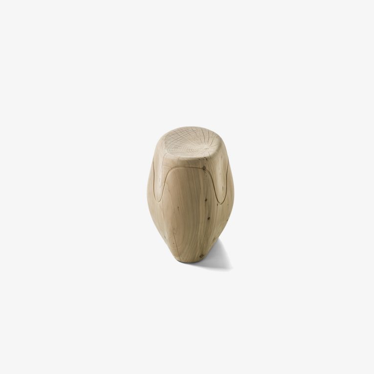 Kura stool in scented cedar